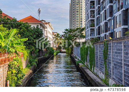 Canal in Bang Kapi Canal in Bang Kapi 47378598