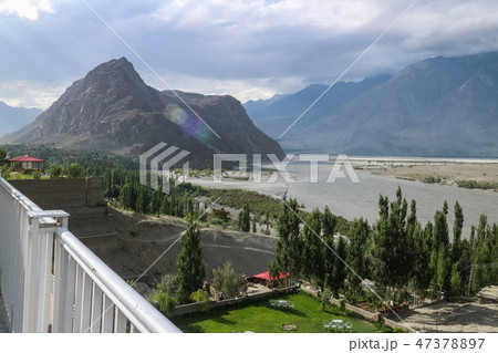 View of skardu, gateway to K2 base camp, Pakistan View of skardu, gateway to K2 base camp, Pakistan 47378897