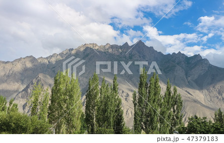 View of skardu, gateway to K2 base camp, Pakistan View of skardu, gateway to K2 base camp, Pakistan 47379183
