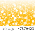 黄色のキラキライメージ背景 47379423