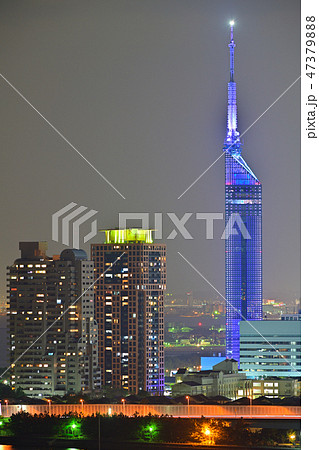 福岡市 福岡タワー夜景 福岡市 福岡タワー夜景 47379888