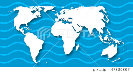 世界 地図 大陸 背景 のイラスト素材