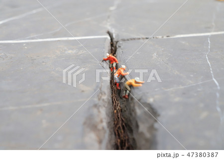 a fun of mini figures are climb 47380387