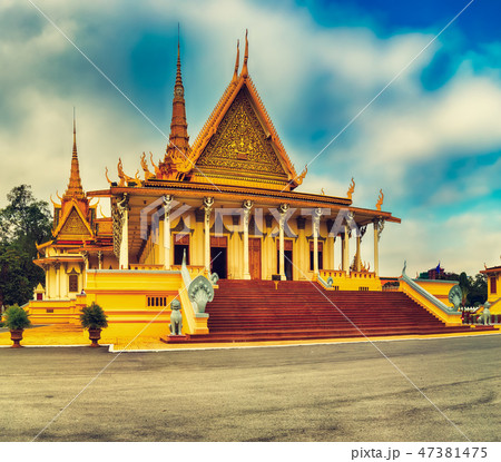 Royal Palace in Phnom Penh, Cambodia Royal Palace in Phnom Penh, Cambodia 47381475