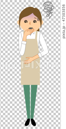 圍裙女孩噁心 圍裙女孩噁心 47383856