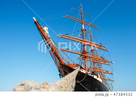 Largest four-master sailingship in Gdynia, Poland Largest four-master sailingship in Gdynia, Poland 47384332