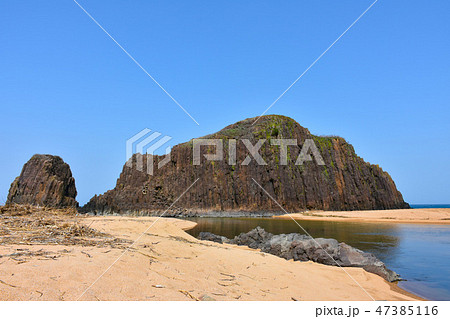 立岩　丹後半島　山陰海岸ジオパーク 47385116