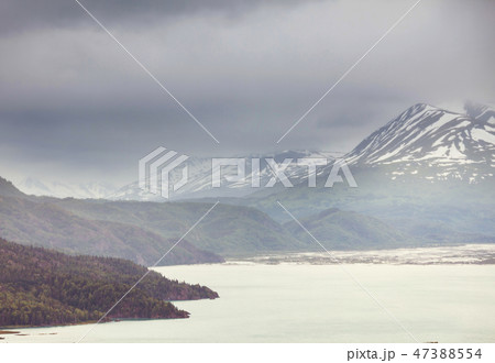 Mountains in Alaska 47388554