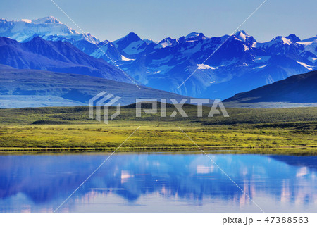 Mountains in Alaska Mountains in Alaska 47388563