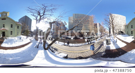 札幌時計台 360°VR素材(2018年の改修後) 札幌時計台 360°VR素材(2018年の改修後) 47388750