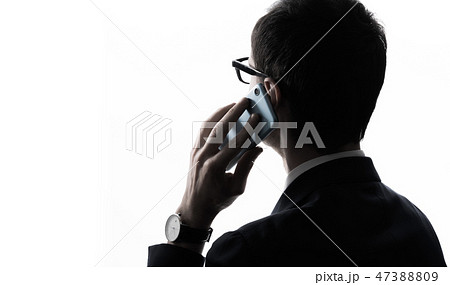ビジネスマン シルエット ビジネスマン シルエット 47388809