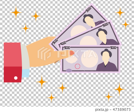 Money Bill 5,000 yen Hand Body Parts Female Money Bill 5,000 yen Hand Body Parts Female 47389073