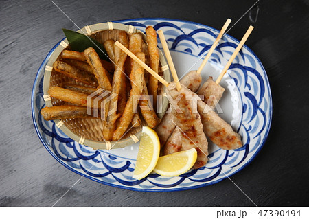 つくねとごぼうの唐揚げ 47390494