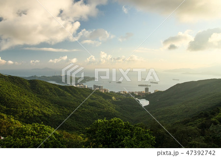 Landscape on forest in Hong Kong 47392742