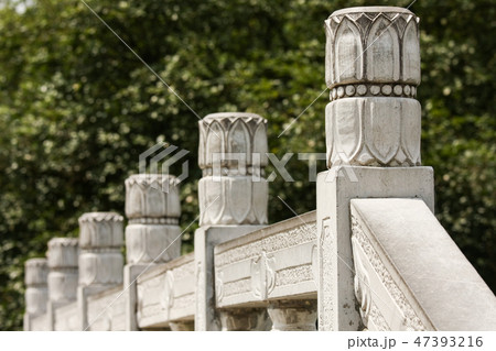 Decorative stone handrail in china outdoors 47393216