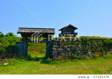 鳥越城跡　鳥越城　枡形門 47393476