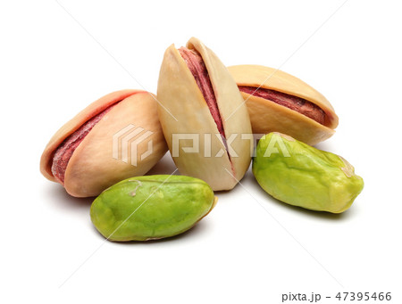 Peeled and whole pistachio nuts Peeled and whole pistachio nuts 47395466