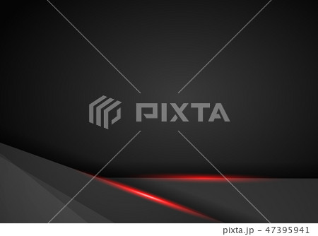 Abstract Metallic modern Red black frame design Abstract Metallic modern Red black frame design 47395941