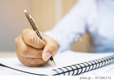 close up hand young man are sitting close up hand young man are sitting 47396172