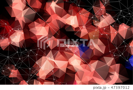 Geometric Polygonal background molecule Geometric Polygonal background molecule 47397012
