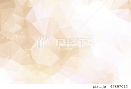 Geometric Polygonal background molecule 47397015