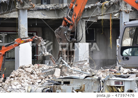 解体工事の現場 47397476
