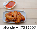 Deep Fried Chicken wing with sweet sauce 47398005