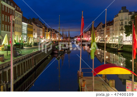 Nyhavn in Copenhagen, Denmark. Nyhavn in Copenhagen, Denmark. 47400109