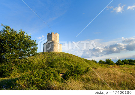 Medieval stone church of St. Nicholas Sveti Nikola near Nin, Dalmatia, Croatia Medieval stone church of St. Nicholas Sveti Nikola near Nin, Dalmatia, Croatia 47400180
