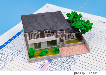 確定申告イメージ　確定申告書 47405390