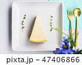 A piece of cheese cake 47406866