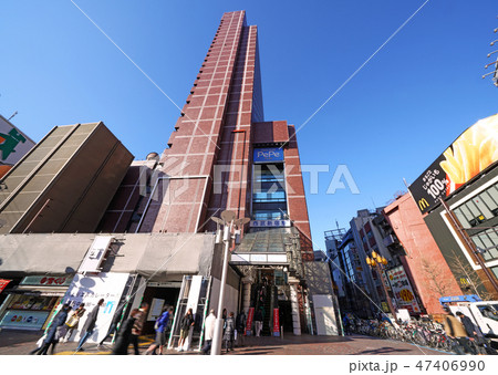 日本の東京都市景観 西武新宿駅などを望む 日本の東京都市景観 西武新宿駅などを望む 47406990