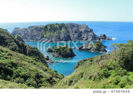 南伊豆 あいあい岬から見たヒリゾ浜 南伊豆 あいあい岬から見たヒリゾ浜 47407649