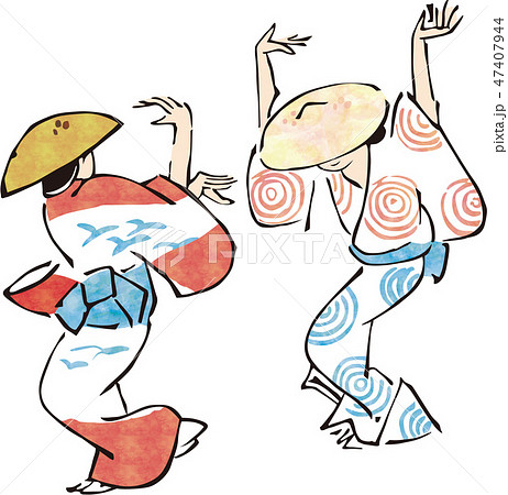 浮世絵　町人　その7 47407944