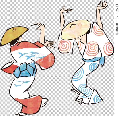 浮世絵　町人　その7 47407944