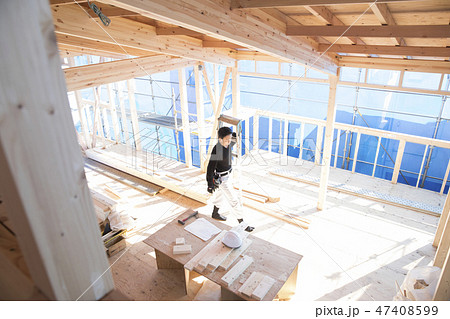 工事現場 工事現場 47408599