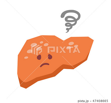 困る肝硬変　ふちなし 47408665