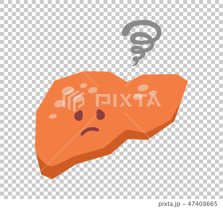 Embarrassed liver cirrhosis No border 47408665