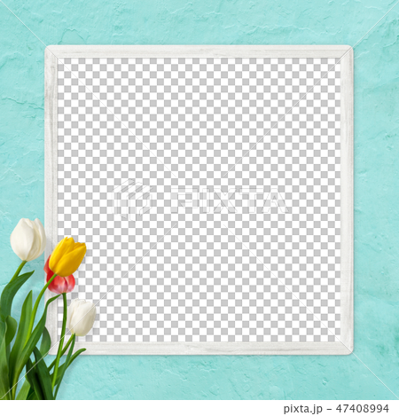 Background - Wall - Spring - Blue - Tulip - Frame 47408994