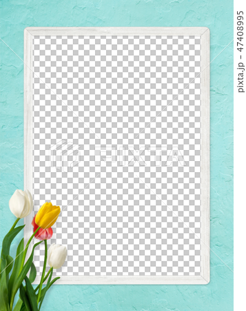 Background - Wall - Spring - Blue - Tulip - Frame 47408995