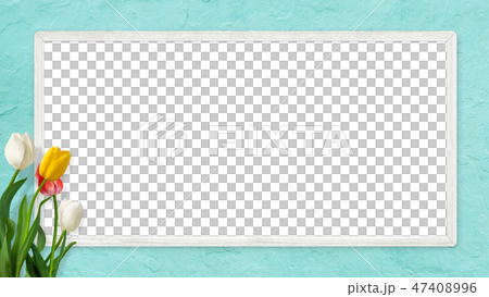 Background - Wall - Spring - Blue - Tulip - Frame 47408996