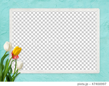 Background - Wall - Spring - Blue - Tulip - Frame 47408997