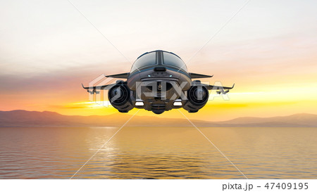 ジェット機 47409195
