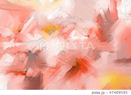 Abstract colorful oil painting on canvas texture. 47409595