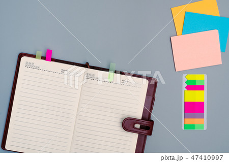diary notebook with office multicolor stick paper diary notebook with office multicolor stick paper 47410997