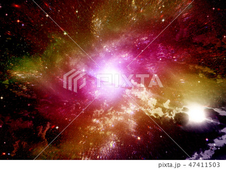 galaxy in a free space 47411503