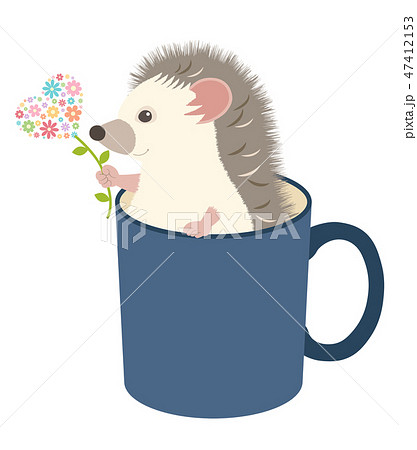 ハリネズミ カップの中のハリネズミ 04 ハリネズミ カップの中のハリネズミ 04 47412153