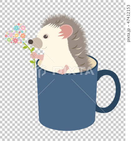 ハリネズミ カップの中のハリネズミ 04 ハリネズミ カップの中のハリネズミ 04 47412153