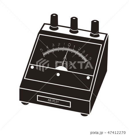 検流計のイラスト素材