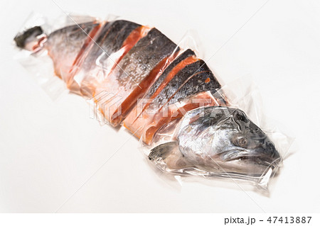 銀鮭　冷凍真空パック 47413887